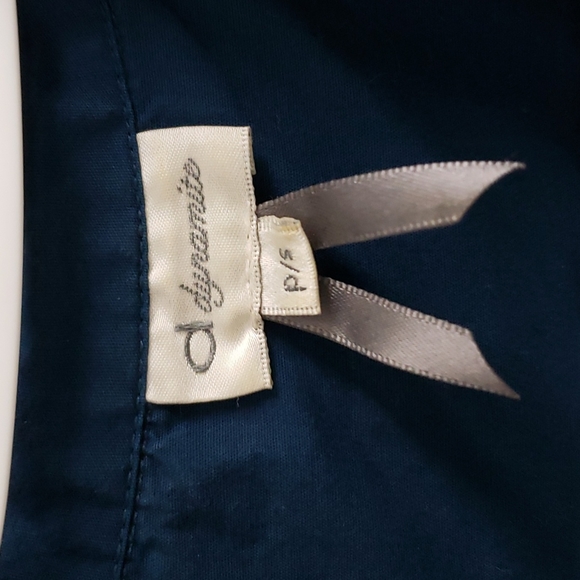 Dynamite women's SM blue button down dress with belt - Picture 2 of 8